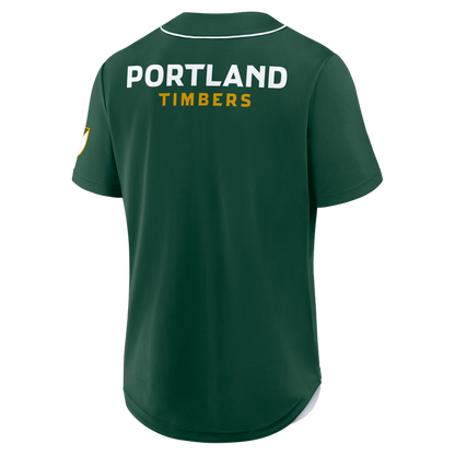 PORTLAND TIMBERS FC MEN'S BASEBALL TEE