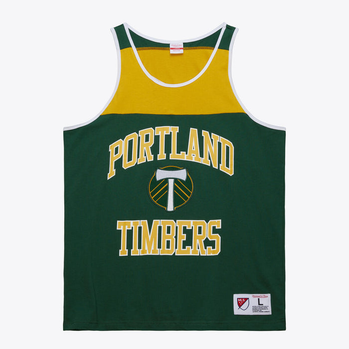 PORTLAND TIMBERS FC MEN'S COLOR BLOCK TANK TOP