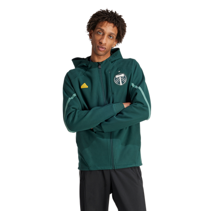 PORTLAND TIMBERS FC MEN'S LONG SLEEVE 2024 ANTHEM JACKET