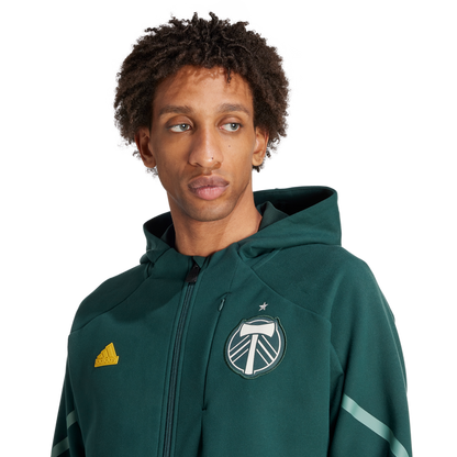 PORTLAND TIMBERS FC MEN'S LONG SLEEVE 2024 ANTHEM JACKET