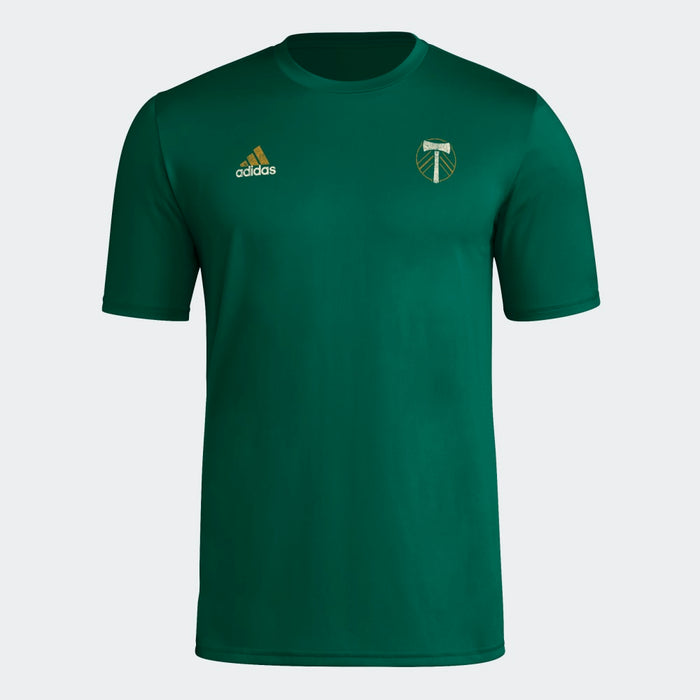 PORTLAND TIMBERS FC MEN'S SHORT SLEEVE 2024 PREGAME TEE