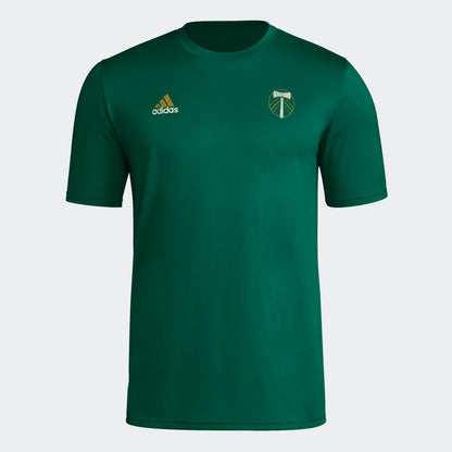 PORTLAND TIMBERS FC MEN'S SHORT SLEEVE 2024 PREGAME TEE