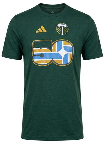 PORTLAND TIMBERS FC MEN'S SHORT SLEEVE JERSEY HOOK TEE