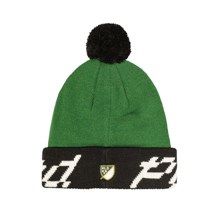 PORTLAND TIMBERS FC MEN'S TROOPER CUFF KNIT POM BEANIE