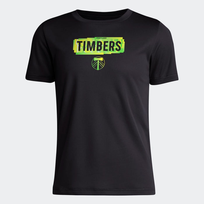 PORTLAND TIMBERS FC YOUTH SHORT SLEEVE 2024 PREGAME TEE