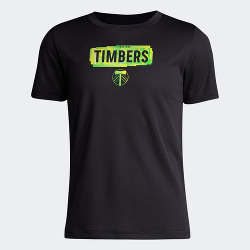 PORTLAND TIMBERS FC YOUTH SHORT SLEEVE 2024 PREGAME TEE