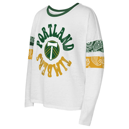 PORTLAND TIMBERS FC YOUTH TEAM FIRST LONG SLEEVE TEE