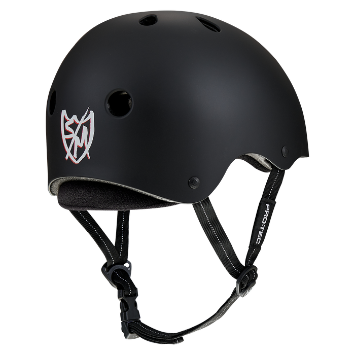 Pro-Tec LOW PRO Certified Helmet – S&M Sharpie Signature Edition – Matte Black