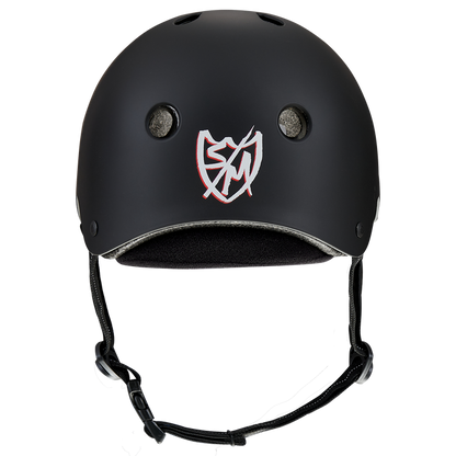 Pro-Tec LOW PRO Certified Helmet – S&M Sharpie Signature Edition – Matte Black