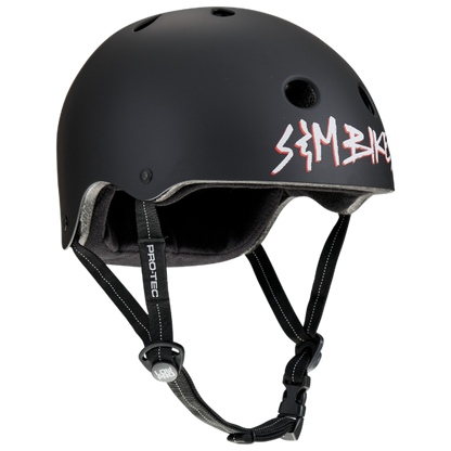 Pro-Tec LOW PRO Certified Helmet – S&M Sharpie Signature Edition – Matte Black