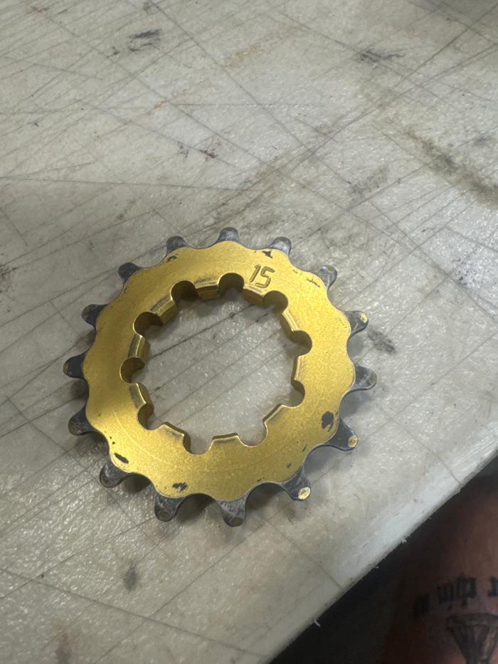 Profile 15t aluminum cog