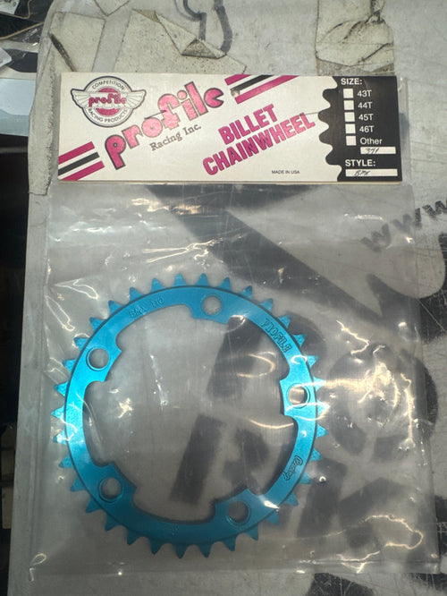 Profile Racing Billet 5 Bolt Chainring NOS
