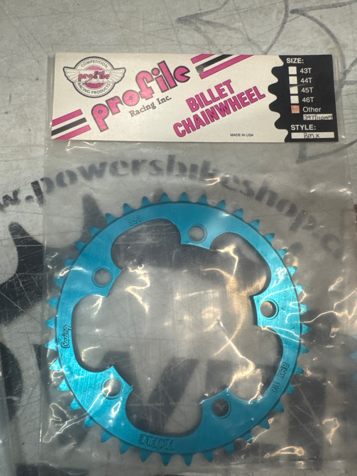 Profile Racing Billet 5 Bolt Chainring NOS
