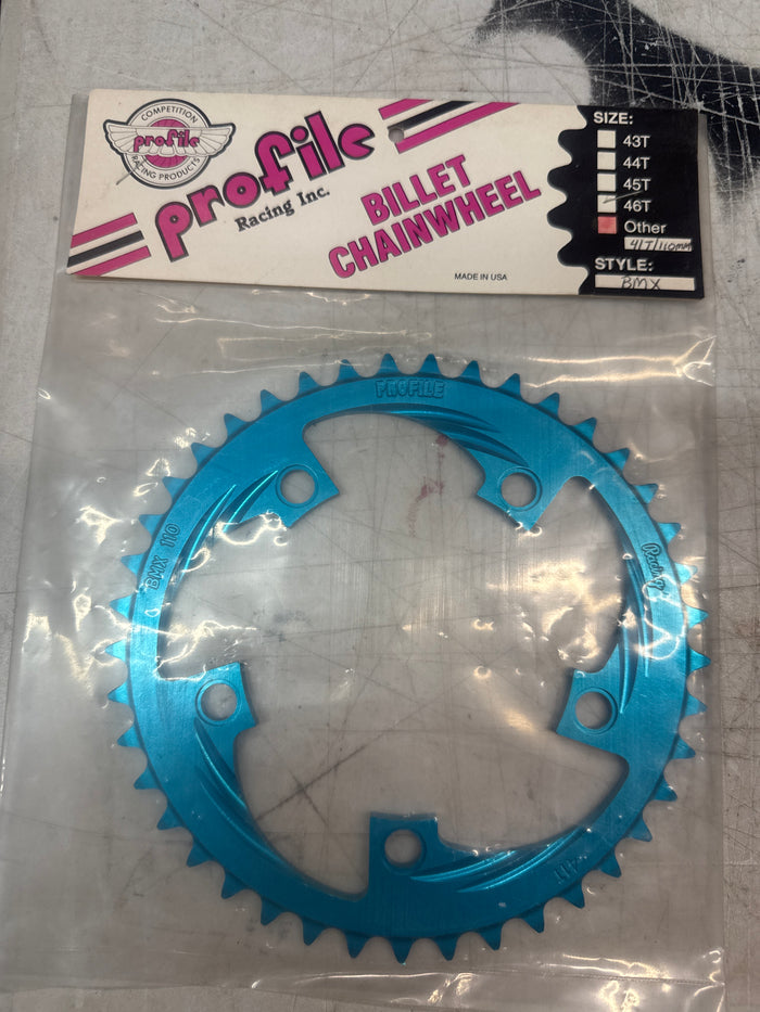 Profile Racing Billet 5 Bolt Chainring NOS