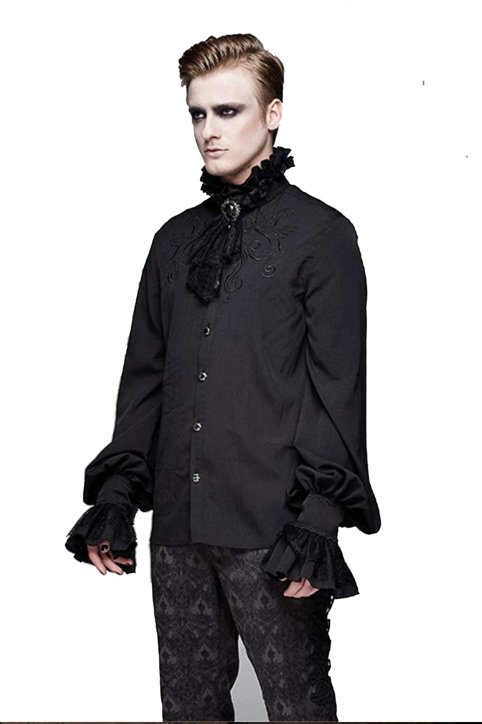 Black Sails Billowed Sleeve Shirt