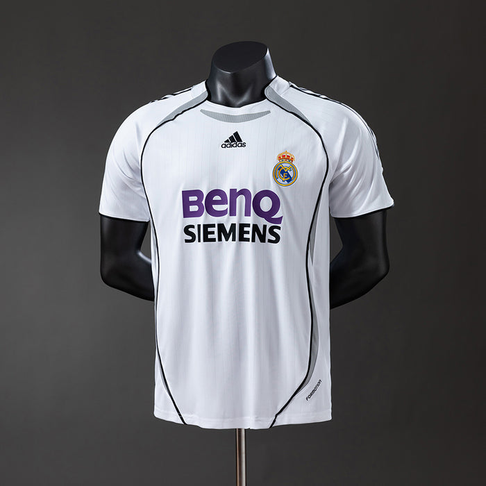 Real Madrid 2006/07 Player Version Retro Home Jersey