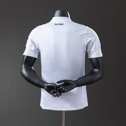 Real Madrid 2010/11 Home Player Version Retro Short Sleeve Jersey