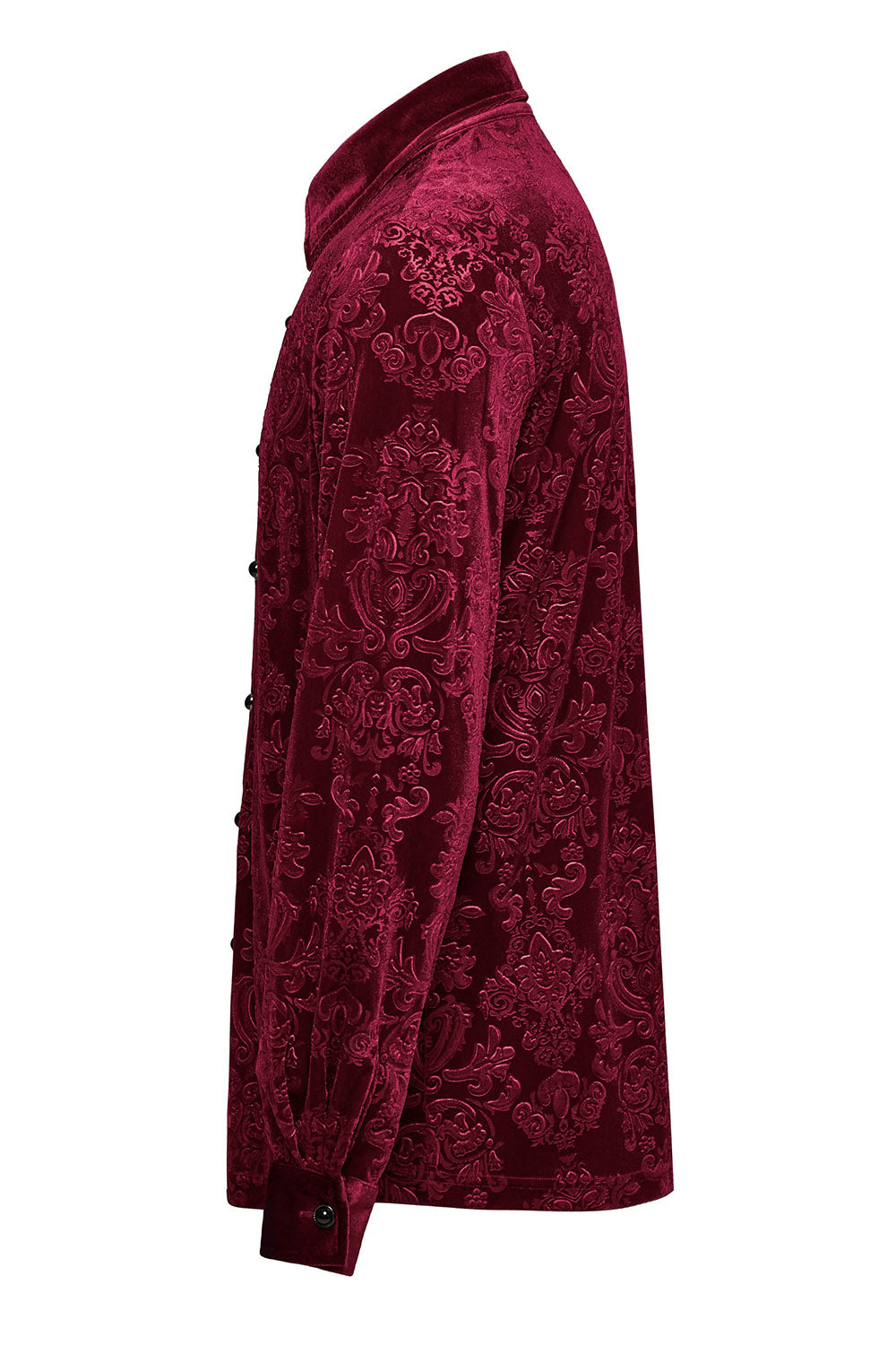 Bloodcrest Button-Up Shirt [Red]