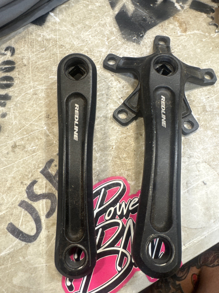 Redline 155mm square tapered 5b cranks