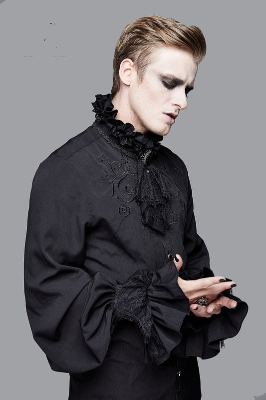Black Sails Billowed Sleeve Shirt