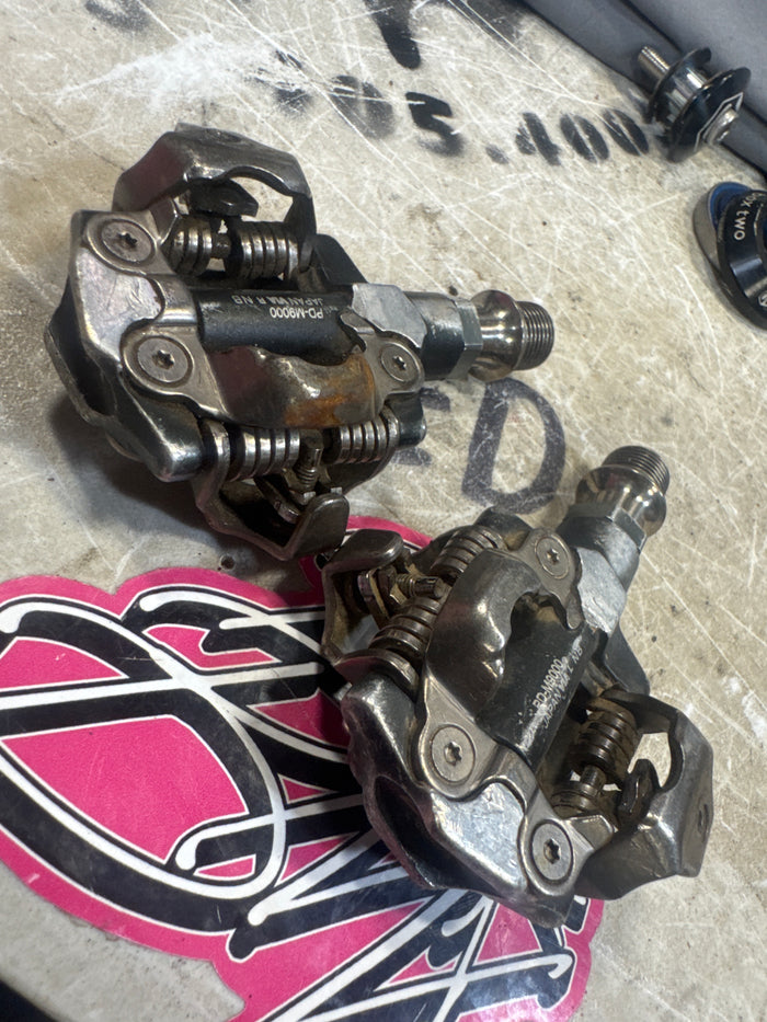 Shimano m9000 xtr clipless pedals