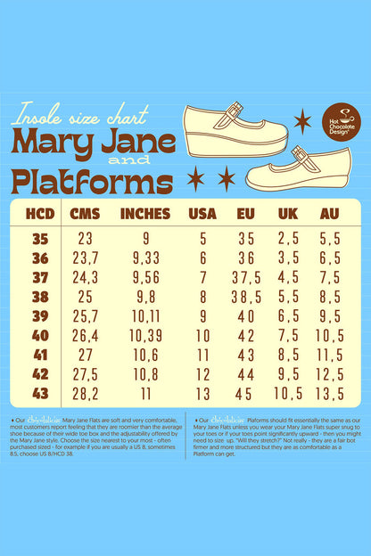 Chocolaticas® Spectral Ride Women's Mary Jane Flat