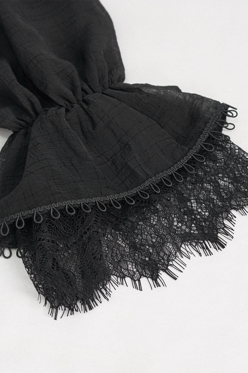 Crumbling Statues Romantic Ruffled Top