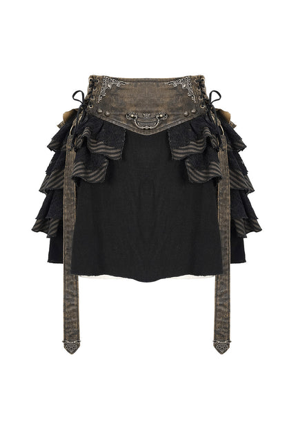 Cabinet of Curiosities Layered Ruffle Skirt