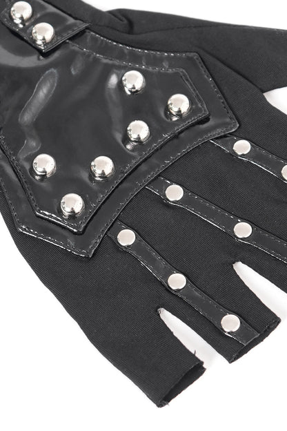 90s Grunge Goth Fingerless Gloves