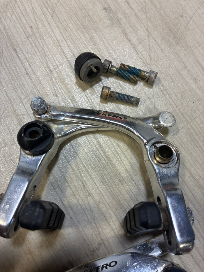 tektro front & rear 990 brakes silver