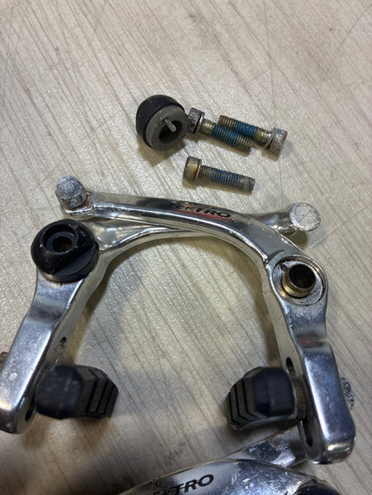 tektro front & rear 990 brakes silver