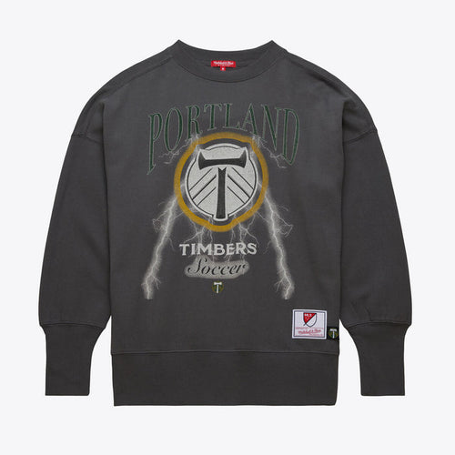 TIMBERS FC LADIES LOGO LIGHTWEIGHT CREW 4.0
