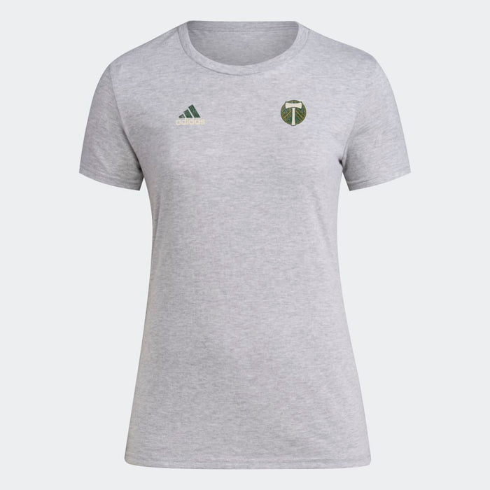 TIMBERS FC LADIES SHORT SLEEVE 2024 PREGAME TEE