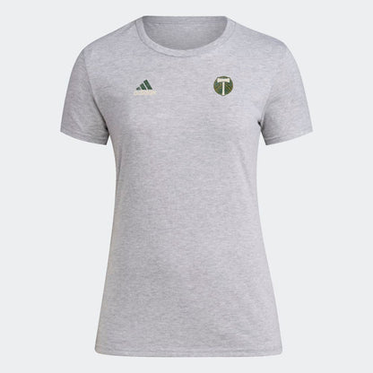 TIMBERS FC LADIES SHORT SLEEVE 2024 PREGAME TEE