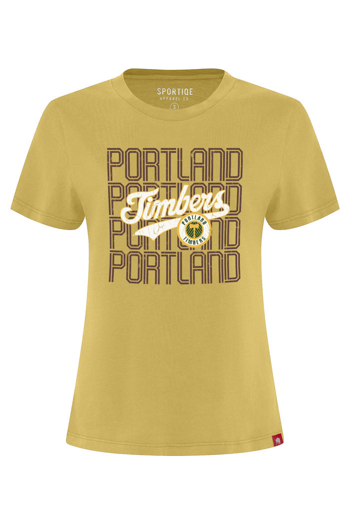 TIMBERS FC RETRO LADIES ARCADIA TEE