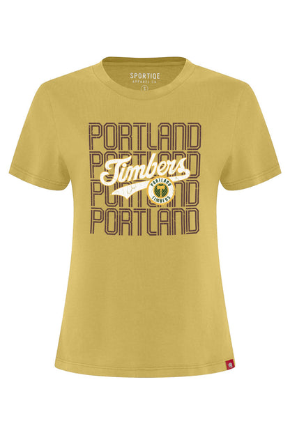 TIMBERS FC RETRO LADIES ARCADIA TEE