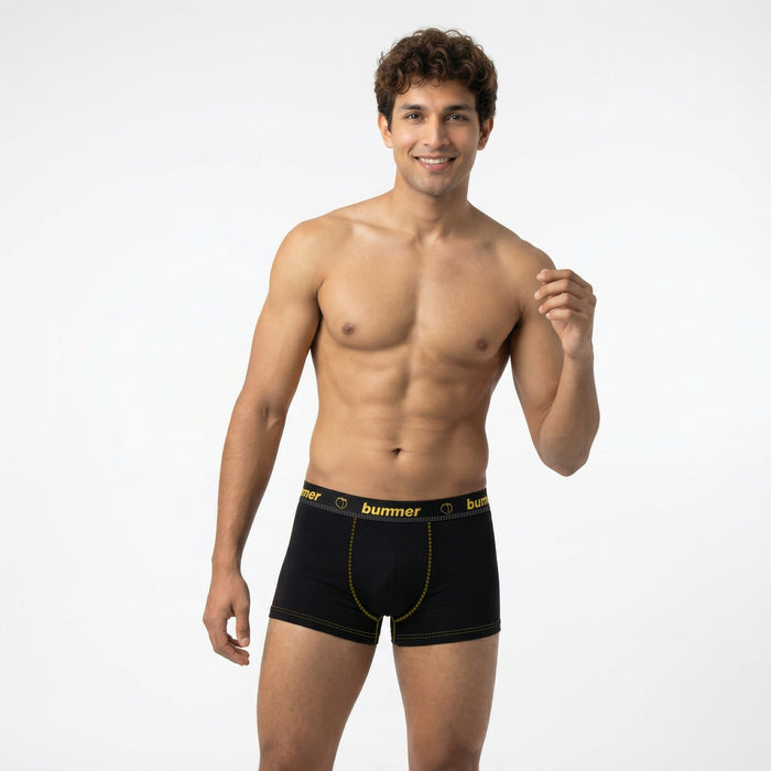 Trunks & Boy Short Matching Set - Noir
