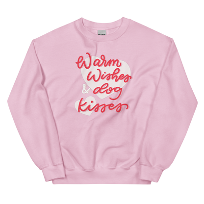 Sweatshirt - Warm Wishes & Dog Kisses
