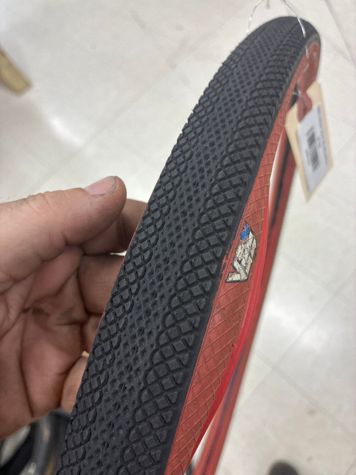 Vee rubber 20x11/8 red wall tire