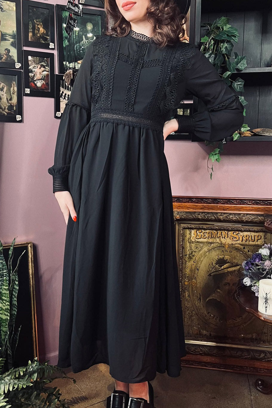 Agatha - Lightweight Boho Witchy Dress