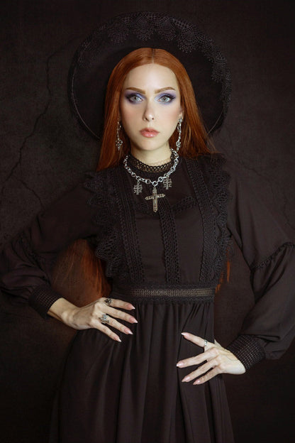 Agatha - Lightweight Boho Witchy Dress