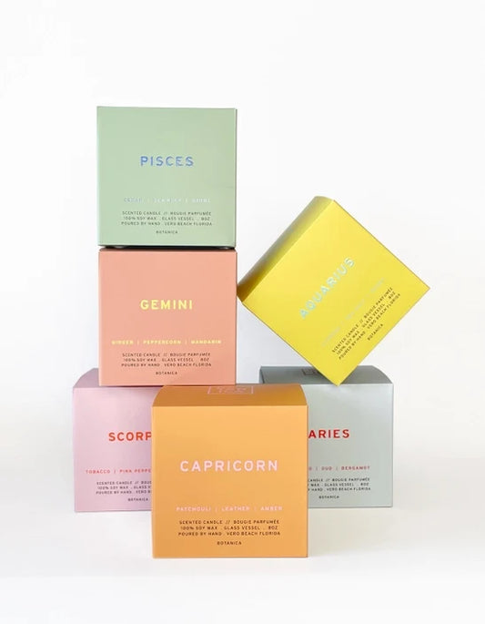 Zodiac Candles